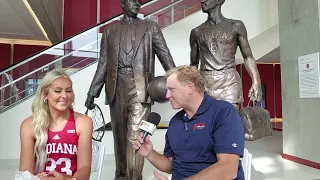 Sydney Parrish - 2023 Indiana Basketball Media Day