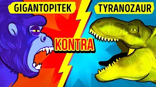 Starcie tytanów: prawdziwy King Kong kontra T-Rex