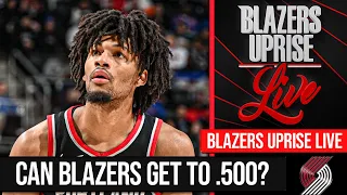 Shaedon Sharpe is a Star, Scoot Injury Update, Blazers Go for 3 Straight Wins! | Blazers Uprise Live