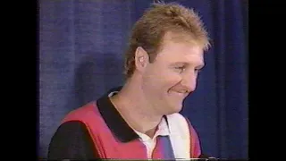 Larry Bird's Retirement Press Conference - August 18, 1992