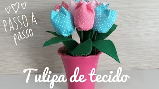 ♥️ Tulipas no vasinho passo a passo ♥️