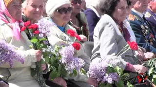 День Победы 2015 в Евпатории (полная версия) - парад, бессмертный полк, концерт, салют