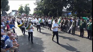 Schützenfest Zons. Mit dem "Bundes-Tambourcorps 1887 Stürzelberg"