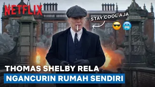 AUTO MENGGIGIL liat Thomas Shelby ngancurin rumah 🥶🥶 | Peaky Blinders | #Shorts