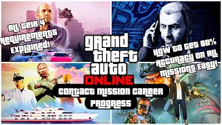 GTA Online: Career Progress Tier 4 Easy 80% Accuracy On All Contact Missions