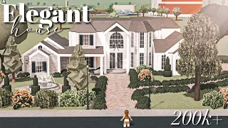 Roblox Bloxburg Elegant House Speedbuild 200k