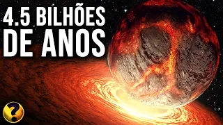 Veja como era a TERRA HÁ 4.5 BILHÕES DE ANOS -  A Origem do Planeta Terra !!