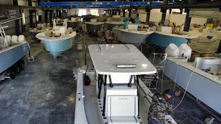 SeaHunter Boats New Factory Tour & Manatee Bay Service Center