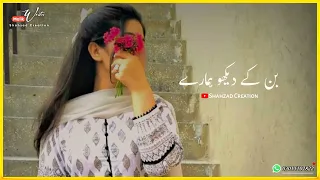 Best Pakistani Urdu Status Song Ost Drama Pakistani Sahir ali Urdu Status Song lyrics