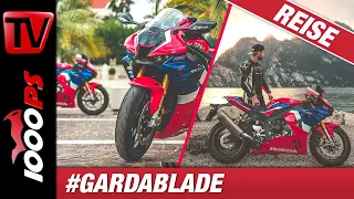 Honda CBR1000RR-R SP Fireblade 2020 auf der Landstraße - Motorradreise Gardasee