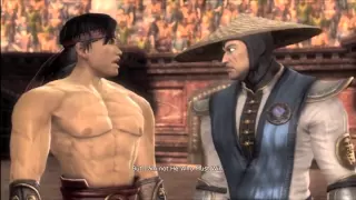 Mortal Kombat Story Walkthrough: Chapter 11: Kung Lao Part 1 [HD] (PS3,X360)