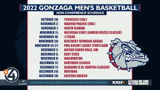Gonzaga to play Tennessee, Texas, Kentucky during non-conference schedule