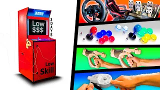 Build an Arcade With Any Controls, Any Games, Fast, Easy, and Cheap