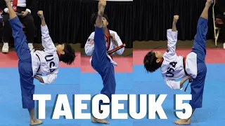 Taegeuk 5 Taekwondo Poomsae 2023 Grand Prix Final