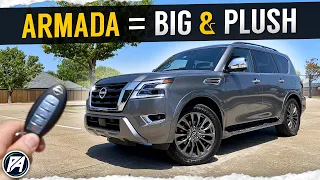 2023 Nissan Armada Review | Big, Powerful, and Comfy Family SUV