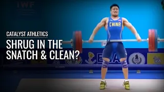 Shrug in the Snatch & Clean? | Olympic Weightlifting Technique
