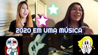 Foreigners react to 2020 EM UMA MÚSICA