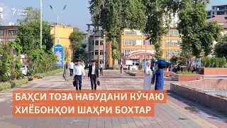 Тозагии кучаю хиёбонҳои Бохтар