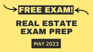 🔥FREE Real Estate Practice Exam (May 2023)🚀 - Ace Your Test & Become a Pro!💯🏡