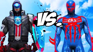 CAPTAIN AMERICA 3099 VS SPIDERMAN 2099