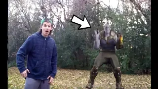 Thanos In Real Life Sighting Caught On Camera!