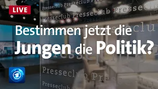 Presseclub: Bestimmen jetzt die Jungen die Politik?