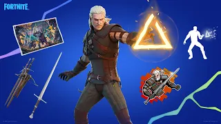 Fortnite csapatás 😵‍💫 Geralt Skin megszerzése! Cél: Defeat a Boss! 😱