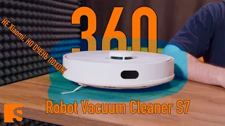 360 Robot Vacuum Cleaner S7 / Похож на Xiaomi, но не Xiaomi / Мнение сервиса