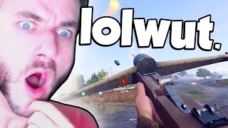 WORLD WAR 1 CROSSBOW! (Battlefield 1 Crossbow - WW1 Crossbow)