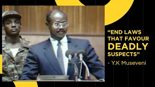 M7 ON JUSTICE PART 1: MUSEVENI GIVES LAWYERS NRM'S TAKE ON LEGITIMACY & LEGALITY