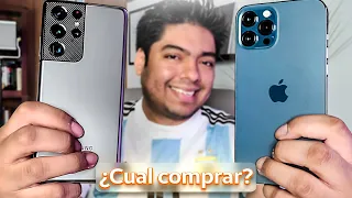 S21 ultra vs iPhone 12 Pro Max El s21 Ultra mucho mejor!!