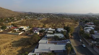 Namibia: DJI Phantom 3 flight over Windhoek Eros Park | Фантом над столицей Намибии