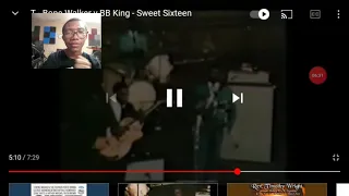 Reaction To T-Bone Walker  BB. king  Sweet Sixteen 1967