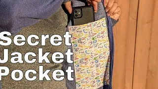 Sewing an Inside Pocket for a Jacket