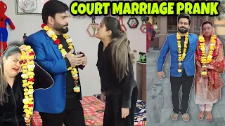 Court Marriage Prank On Wife | D2 Prank #prankonwife