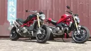 Ducati Monsters Old and New