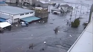 2011 Japan Tsunami - Hachinohe Port. (Full Footage)