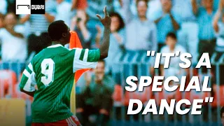 Roger Milla reveals all about his iconic goal celebration