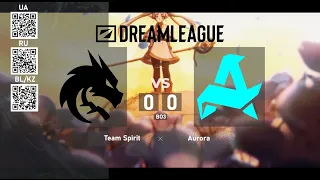 Team Spirit vs. Aurora - DreamLeague Season 22 - Group Stage 2 - BO3 @4liver