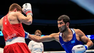 Aslanbek Shymbergenov (KAZ) vs. Miroslav Kapuler (ISR) IBA World Boxing Championships 2023 (71kg)