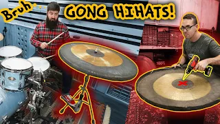 What does a Set of Gong HIHATS Sound Like?! ft. @EMCproductions
