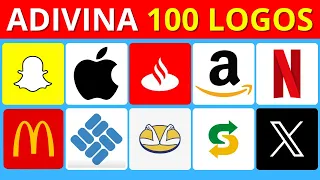 😁Adivina los logos mas populares | ¿conoces estos 100 logotipos? | wilys