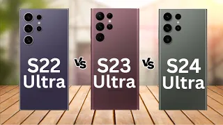 #samsung Samsung Galaxy S24Ultra vs Samsung  #S23 Ultra vs Samsung Galaxy S22 Ultra ,#full #specs