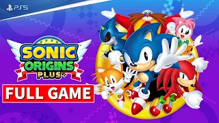 Sonic origins plus - PS5 Full Gameplay Walkthrough (No Commentary)