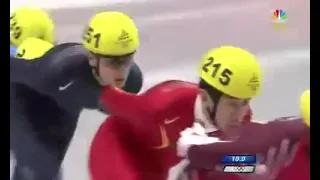 2006 Torino Winter Olympics Short Track Speed Skating Men's 500m Semifinals
