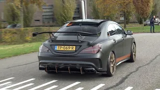 500HP Mercedes CLA45 AMG with Custom Exhaust - LOUD ACCELERATIONS!