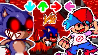 СОНИК.EXE И СОНИК VS БОЙФРЕНД FNF ! - Friday Night Funkin VS An Ordinary Sonic ROM Hack [Sonic.Exe]