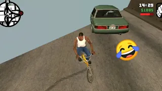 Трюки и приколы на BMX в GTA San Andreas