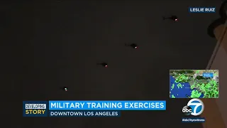 Military exercise causes scare in downtown Los Angeles | ABC7