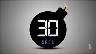 🔥Cuenta Atrás o REGRESIVA de 30 segundos [30 Seconds TIMER. BOMB Timer]  Explosión FINAL 💥!